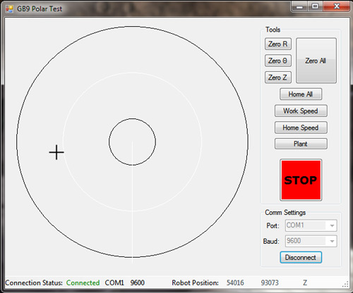 Polor Robot Control Software